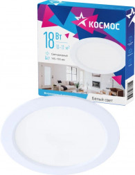 Светодиодная панель КОСМОС KDownL18W4000K белый