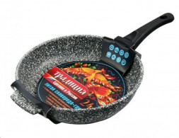 Сковорода-гриль ТРАДИЦИЯ ТМ7261 а/пр литая 26см Мрамор