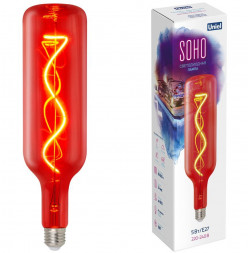 Лампы светодиодные серии SOHO UNIEL (UL-00007626) LED-SF21-5W/SOHO/E27/CW RED GLS77RD