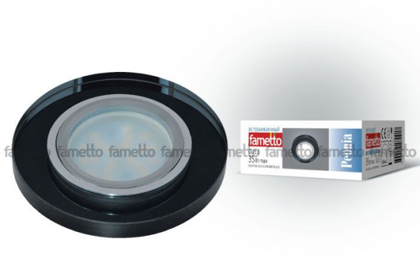 ЭЛЕКТРИКА FAMETTO (09995) DLS-P106 GU5.3 CHROME/BLACK