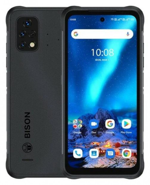 Смартфон UMIDIGI BISON 2 (6+128G) Black (C.BI20-U-J-192-B-Z01)
