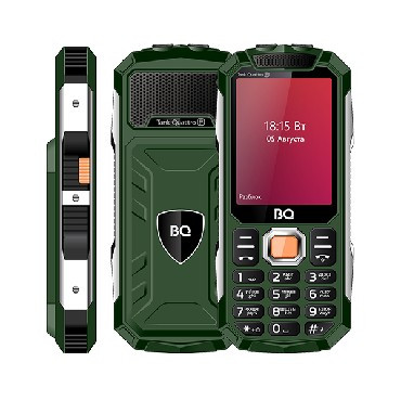 Мобильные телефоны BQ-2817 TANK QUATTRO POWER Зеленый