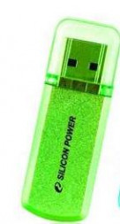 USB флеш SILICON POWER 32GB Helios 101 зеленый