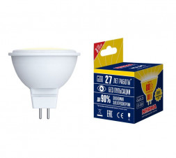 ЛАМПЫ СВЕТОДИОДНЫЕ MR16 (GU 5.3, GU10) VOLPE (UL-00003839) LED-JCDR-7W/WW/GU5.3/NR