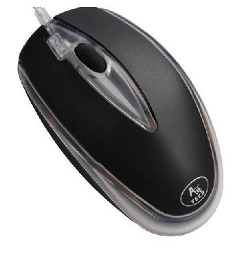 Мышь проводная A4TECH OP-3D-4 черный USB