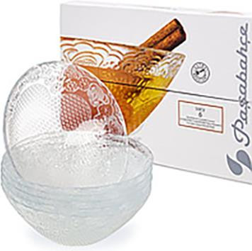 Набор салат. &quot;Лейси&quot; (6пр.) 10592 1/4шт. PASABAHCE 10592B