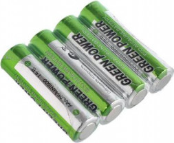 GREEN POWERLAB (00-00028749) LR6 AA Shrink 4 Alkaline 1.5V