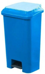 Контейнер ТАРА.РУ МКТ 60 голубой ПП мусорный полимерный 60л., в комплекте, с педалью, с пакетодерж. (37807) ТАРА.РУ МКТ 60 голубой ПП мусорный полимерный 60л., в комплекте, с педалью, с пакетодерж. (37807)