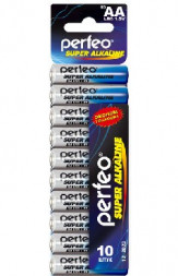 Элементы питания PERFEO LR6/10SHRINK CARD SUPER ALKALINE
