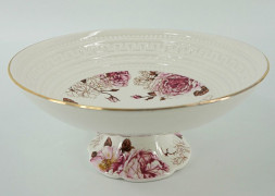 Ваза MILLIMI Роскошь Ваза для фруктов 18х8см, костяной фарфор 821-859