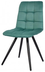 Стул обеденный POLINI Home Berlin SM, мятный-черный (2 кор.)