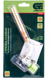 Инструмент для пайки и сварки СИБРТЕХ Горелка газовая на бутановый баллон 91435