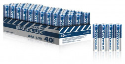 Батарейка ERGOLUX (14672) Alkaline BOX40 LR03