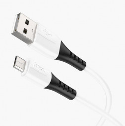 Кабель HOCO (6931474768568) X82 MicroUSB (m) 1m - белый