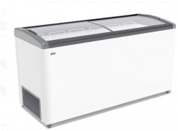 Морозильник GELLAR FG 600 E серый (ларь, стекло)