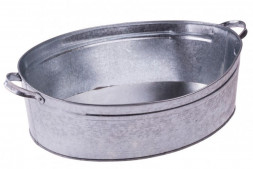 таз СИБРТЕХ Таз оцинкованный овальный 23 л, 67587