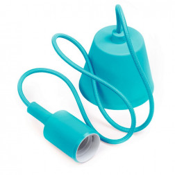 подвес SMARTBUY (SBE-CLHE27s-t) подвес с патроном e27, 1 м, бирюза