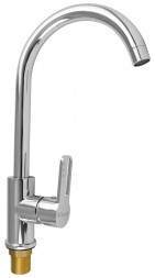 Смеситель для кухни CONSUL 4954 Смеситель кухонный шаровый, боковой ручка с прорезью