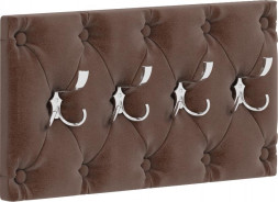 Мебель для прихожих BONMEBEL Дения Вешалка с крючками тип 2 ТК Коричневая (2 кор.)