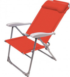 Кресло-шезлонг NIKA К2/ГН гранатовый