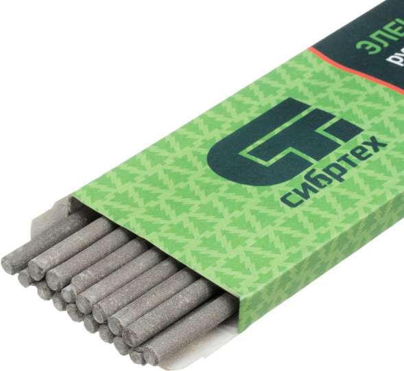 Электроды СИБРТЕХ MP-3, диам. 4 мм, 1 кг., рутиловое покрытие 97533