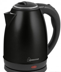 Чайник элетрический HOMESTAR HS-1010 стальной, черный 006753