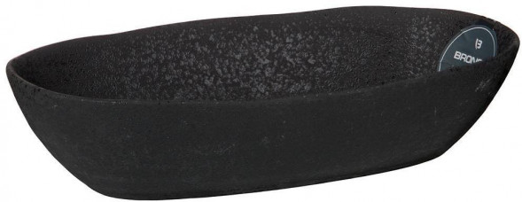 BRONCO БЛЮДО ГЛУБОКОЕ &quot;MIDNIGHT&quot; 23,5*12,5*5 СМ (МАЛ=2ШТ./КОР=24ШТ.) 62-123