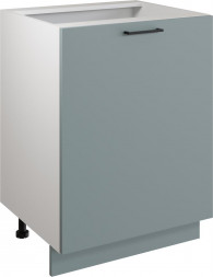 Кухонный модуль МЕБЕЛЬ-КОМПЛЕКС Шкаф - стол 60см Simple Н600 Пыльный Зеленый (1 кор.)