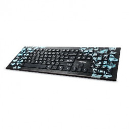 Клавиатура компьютерная SMARTBUY (SBK-223U-B-FC) Butterflies