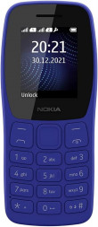 Телефон мобильный NOKIA 105 DS TA-1416 Blue (SP01Z07Z1950Y)