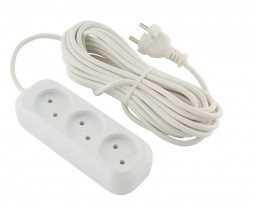 Удлинитель ENGY Удлинитель &quot;Премиум&quot; 1,7м/3роз. (ПВС 2х0,75) черный (186741)