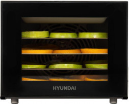 Сушка для фруктов и овощей HYUNDAI HYFD-1204 8под. 400Вт черный