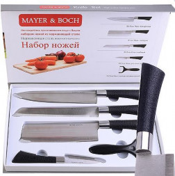 Набор ножей MAYER&amp;BOCH 30739 черный