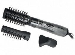 Фен-щетка АКСИНЬЯ КС-721В серый с черным фен-щетка