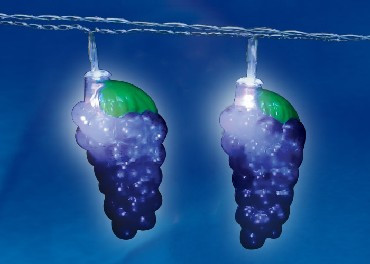 Гирлянды на батарейках UNIEL (UL-00003392) ULD-S0400-010/STB/2AA WHITE IP20 GRAPES