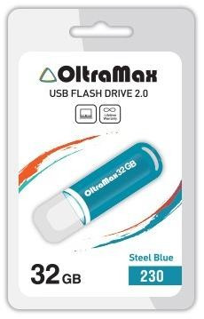 USB флэш-накопитель OLTRAMAX OM-32GB-230-св.синий