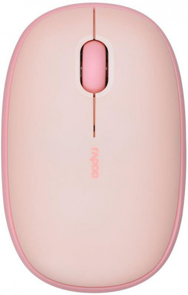 Мышь беспроводная RAPOO M650 Pink