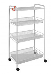 Этажерка ЗМИ Этажерка &quot;Ладья 34 КС&quot; на колесиках серый Э 357