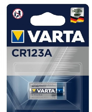 Элементы питания VARTA CR123A BL1 LITHIUM 3V (6205) (6205301401)