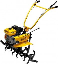 Мотоблок DENZEL Мотоблок DPT-170SB, 7 л.с., ремен.сцеп, фрез 3х4, ШОМ, без колес, передачи 2В/1Н 56451