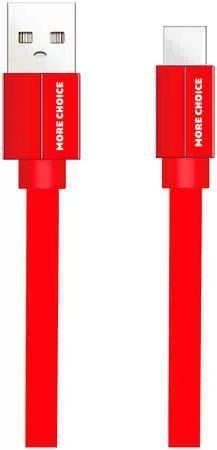 Кабель MORE CHOICE (4627151194547) K20a USB (m)-Type-C (m) 1.0м - красный