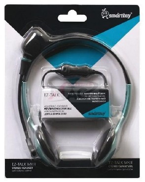 Наушники-гарнитура SMARTBUY (SBH-5300) EZ-TALK MKII накладная стерео гарнитура синий