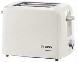 Тостер BOSCH TAT3A011 тостер белый