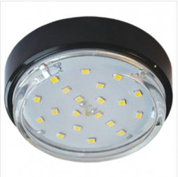 встраиваемый светильник ECOLA FB53FFECD GX53 DGX5318 Черный