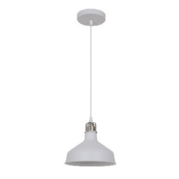 Светильник CAMELION (13025) PL-425S C71 Белый + хром (Светильник подвесной AMSTERDAM, 1х E27, 60Вт, 230В, металл)