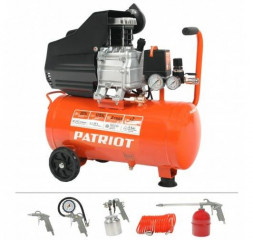 Компрессор PATRIOT 525306316 EURO 50 260K Компрессор поршневой масляный