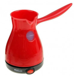 Кофеварка KELLI KL-1445 турка 600мл красный