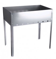 Мангал GRILLBOOM Мангал сборный "Эконом", сталь 0,4мм, 40X25X40см 103-013