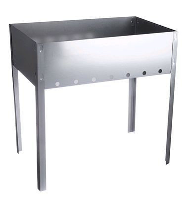 Мангал GRILLBOOM Мангал сборный &quot;Эконом&quot;, сталь 0,4мм, 40X25X40см 103-013