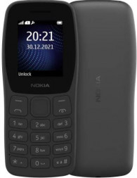 Телефон мобильный NOKIA 105 TA-1423 SS EAC2+ CHARCOAL (SP01Z07Z1948Y)